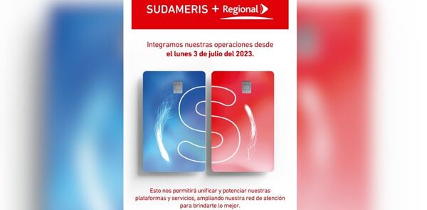 Sudameris y Regional integrar谩n sus operaciones a partir del lunes 3 de julio - Revista PLUS