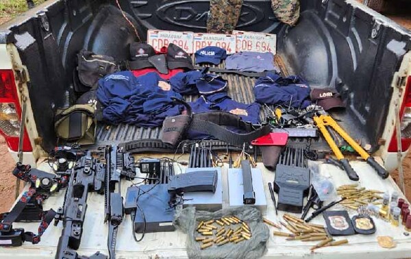 Hallan objetos utilizados por piratas del asfalto en Caaguazú – Prensa 5