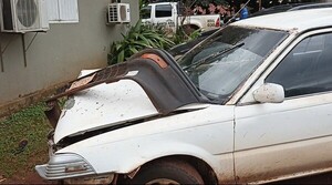 Ciudad del Este: Conductor provoca accidente y golpea a un policía - Unicanal