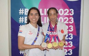 Valery Vera de 12 años ganó tres medallas de oro y una de plata en los Juegos Mundiales de Berlín – Prensa 5