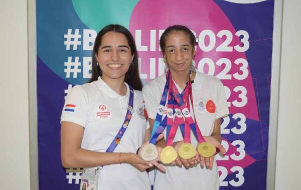 Valery Vera de 12 años ganó tres medallas de oro y una de plata en los Juegos Mundiales de Berlín – Prensa 5