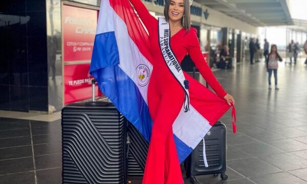 Fabi Martínez ya partió rumbo a Polonia para representar al país en busca de corona internacional