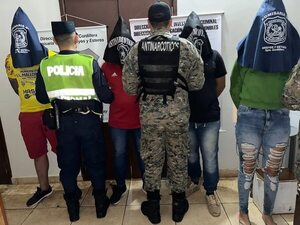 Allanan viviendas e incautan cocaína en Caacupé y Arroyos y Esteros - Nacionales - ABC Color