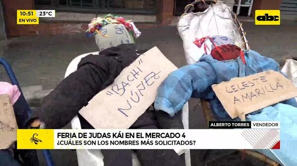 Video: Feria de Judas Kái en el Mercado 4 - ABC Noticias - ABC Color