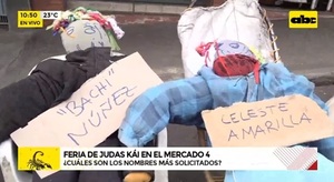 Judas Kái de Bachi y Celeste son los más vendidos en el Mercado 4, dicen comerciantes