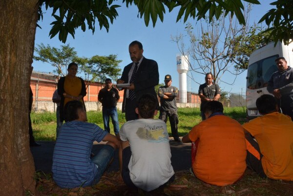 Informan que incidente entre adolescentes infractores fue controlado - Judiciales.net