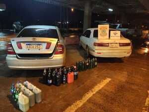 Retienen vehículos paraguayos que transportaban combustibles desde Argentina