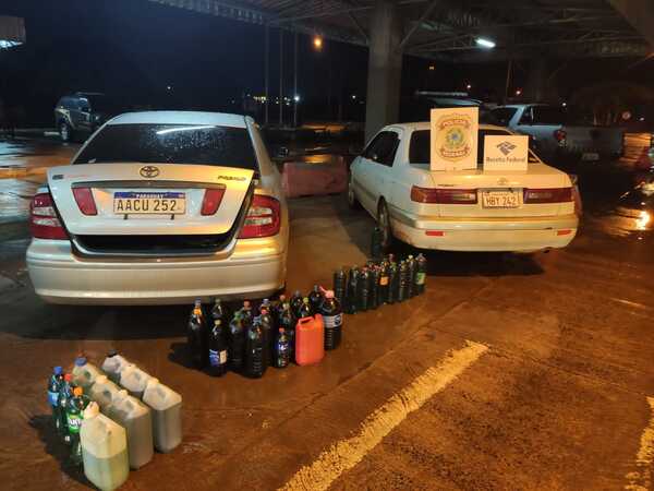 Retienen vehículos paraguayos que transportaban combustibles desde Argentina