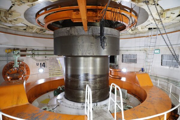 Unidad Generadora N° 14 de ITAIPU tras mantenimiento trienal se encuentra operativa