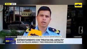 Video: Enfrentamiento con ‘’piratas del asfalto’' - ABC Noticias - ABC Color