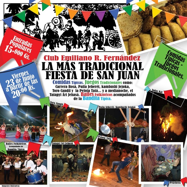 Club Emiliano R. Fernández prepara su tradicional San Juan | 1000 Noticias