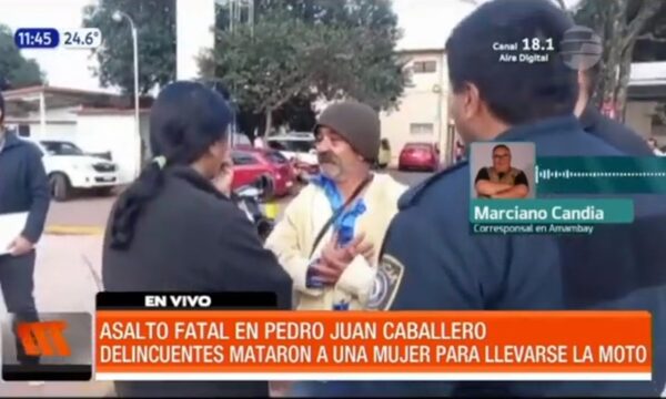 Asalto fatal en Pedro Juan Caballero | Telefuturo