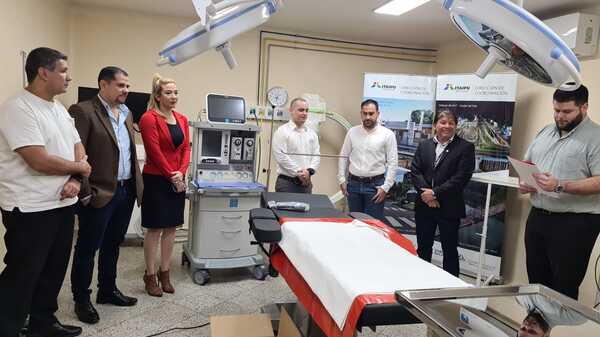 Itaipú dona equipamientos de alta complejidad al HGSL - San Lorenzo Hoy
