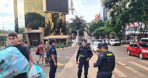 La Nación / Ante plan policial insuficiente, atracan local de un egipcio en comercio de CDE