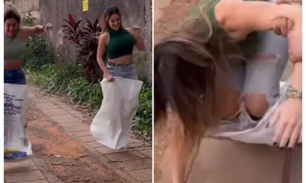 (VIDEO)Famosas jugaron carrera vosa “a muerte”
