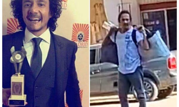 (VIDEO)Actor paraguayo que llegó a Netflix dejó la casa en la que vivía y soltó la ayuda