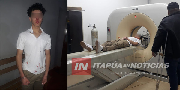 JOVEN FUE VÍCTIMA DE ROBO, BRUTALMENTE GOLPEADO Y AMENAZADO POR LOS DELINCUENTES - Itapúa Noticias