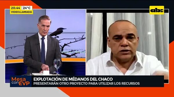 Médanos del Chaco: Presentarán otro proyecto para utilizar los recursos - Mesa de Periodistas - ABC Color