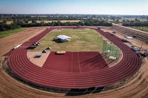 Histórica primera pista atlética en el Chaco - Polideportivo - ABC Color