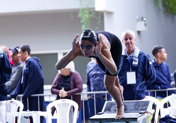 Natación: Cristhiane Añasco se destaca en Brasil - Polideportivo - ABC Color