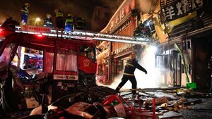 31 MUERTOS AL EXPLOTAR GAS EN UN BAR CHINO
