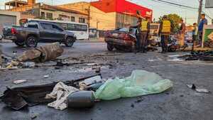 Diario HOY | Impactantes imágenes del accidente sobre Eusebio Ayala