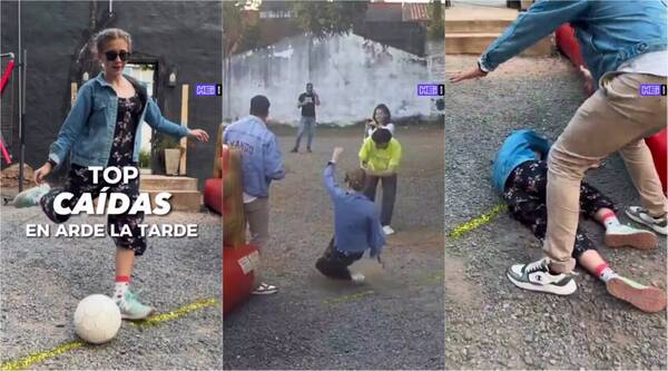 [VIDEO] ¿Penal para Olimpia? El blooper de panelista de TV en vivo