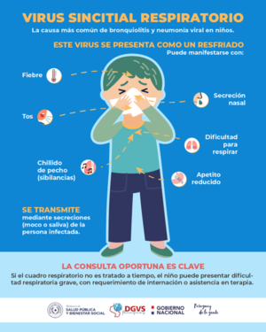 Alta demanda de consultas y hospitalizaciones por virus sincitial respiratorio - .::Agencia IP::.