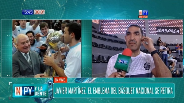 Se retira del básquet el mítico Javier Martínez - Noticias Paraguay