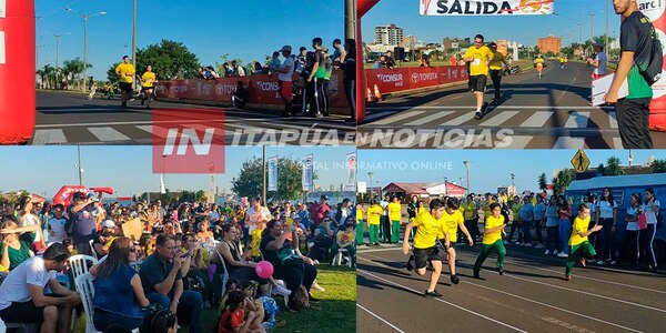 SE REALIZÓ LA 24° EDICIÓN DE LA CORRECAMINATA SOLIDARIA “CORRER POR ENCARNACIÓN” - Itapúa Noticias