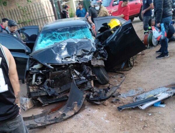 Diario HOY | Suboficial ebrio ocasiona grave accidente en Limpio