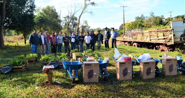 Comunidad indígena Pindo’i recibe apoyo para la producción agrícola