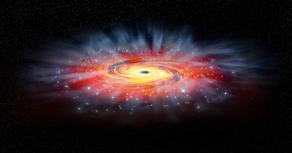 La Nación / El agujero negro en el centro de nuestra galaxia no está tan dormido