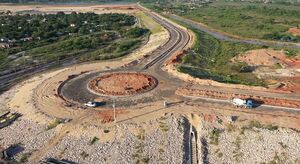 Costanera Sur de Asunción registra 70% de avance | 1000 Noticias