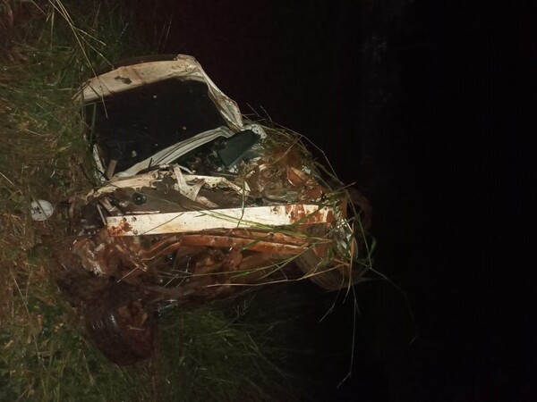 Vuelco vehicular deja víctima fatal sobre la ruta PY 07 - La Clave