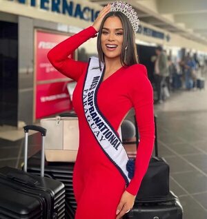 Fabi Martínez viajó a Polonia para representarnos en el Miss Supranational 2023 - Gente - ABC Color