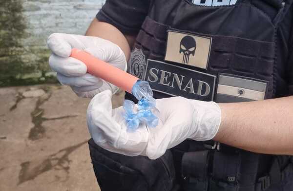 Agentes de la Senad detienen a distribuidor que ocultaba las drogas en «pods»