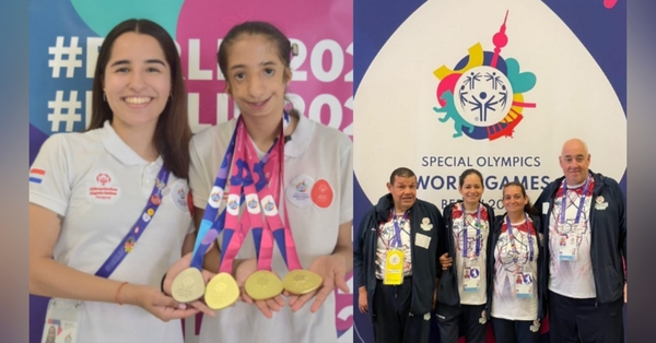 Paraguay se destaca con 44 medallas en los Juegos Mundiales de Olimpiadas Especiales