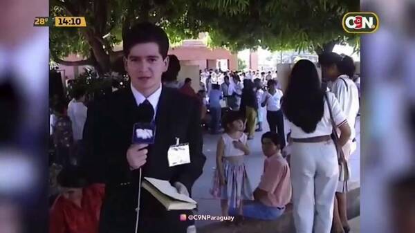 Carlos Troche cumplió 30 años en TV ¡Mirá cómo comenzaba!