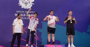 La Nación / Paraguayos conquistan 44 medallas en Olimpiadas Especiales en Berlín