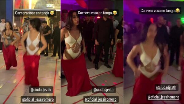 (VIDEO) ¡Fiu, fiu! Armaron katu la carrera vosa en tanga