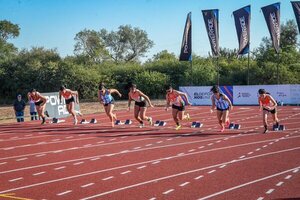 Pista de atletismo del Chaco tuvo su debut con 270 atletas