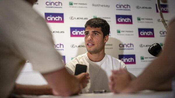 Carlos Alcaraz: “El sueño es ganar Wimbledon”
