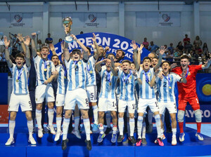 Argentina se queda con el título en la Sub 17 de Futsal - APF