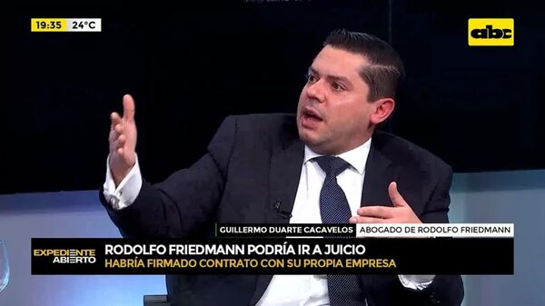 Video: Rodolfo Friedmann podría ir a juicio - ABC Noticias - ABC Color