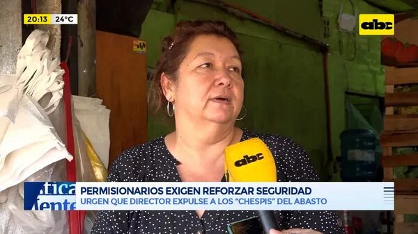 Video: Permisionarios del Abasto exigen seguridad - Periodísticamente - ABC Color