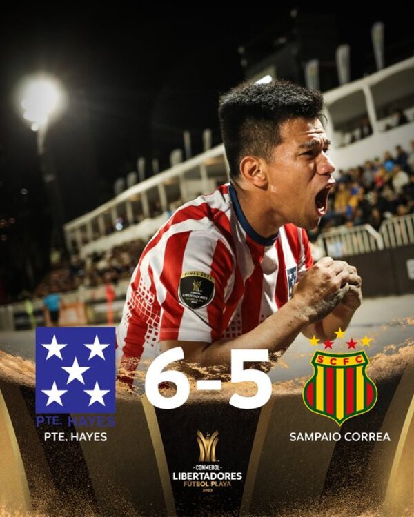 Presidente Hayes suma a su insignia la estrella de la Libertadores de playa - La Tribuna
