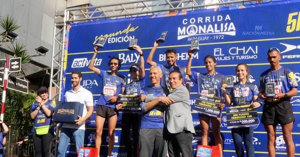 La Nación / Exitosa Corrida Monalisa 2023 se realizó con casi 500 participantes en el Este