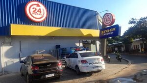 Supermercado en Luque fue asaltado  - Policiales - ABC Color