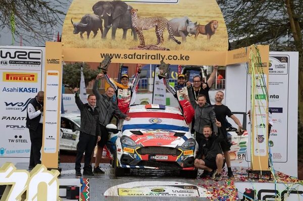 Histórico: Diego Domínguez gana en Kenia - ABC Motor 360 - ABC Color